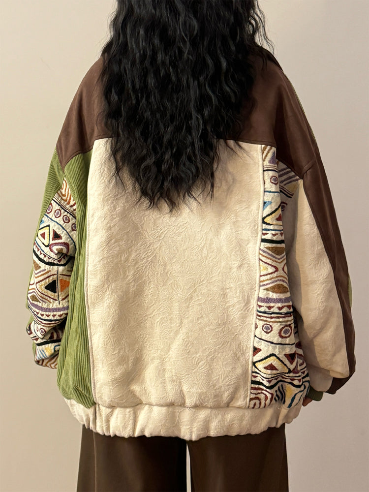 Nomad Trail Corduroy Suede Patch Jacket-ntbhshop