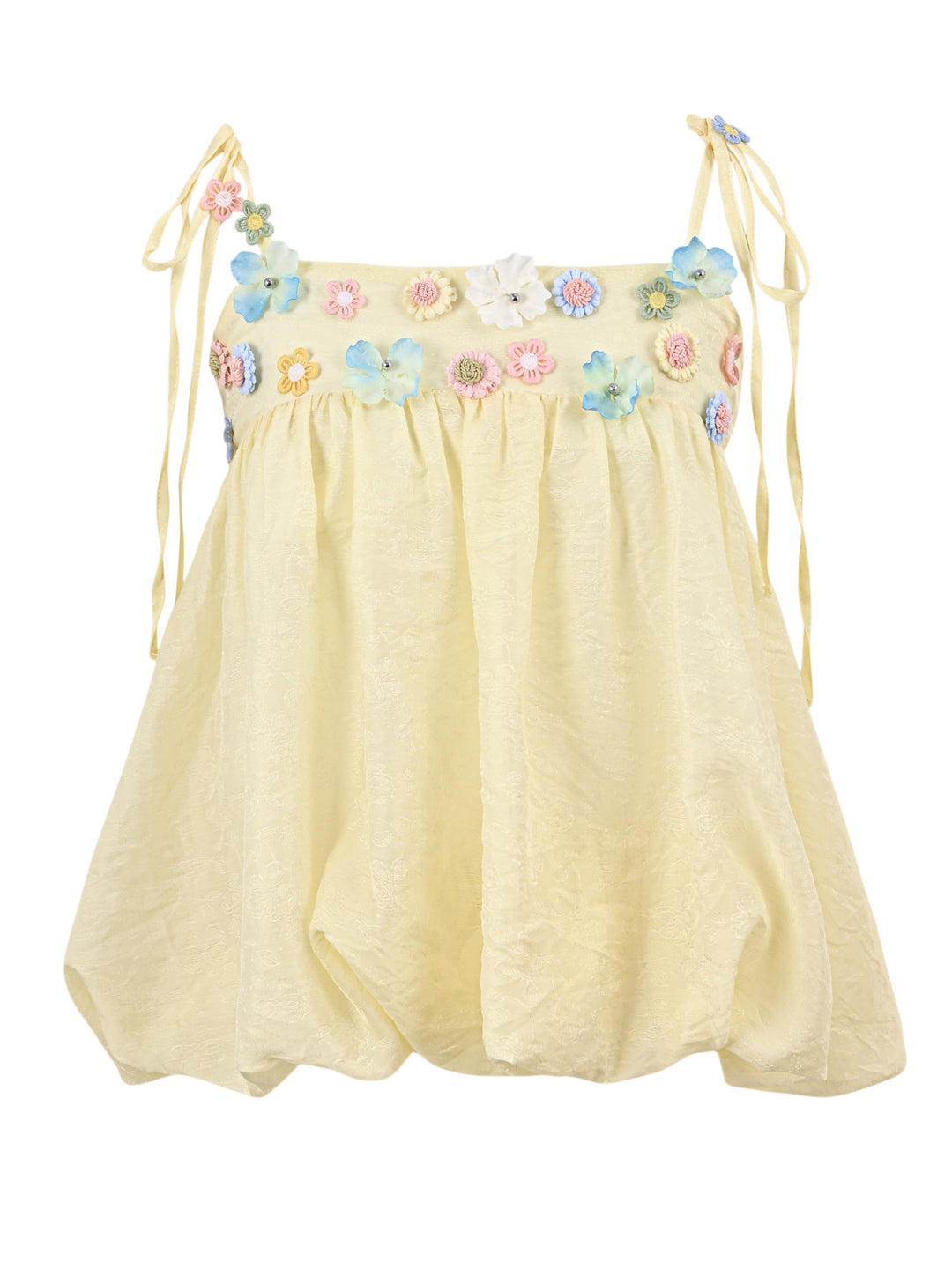 Butter Bloom Bubble Top & Shorts-Sets-ntbhshop