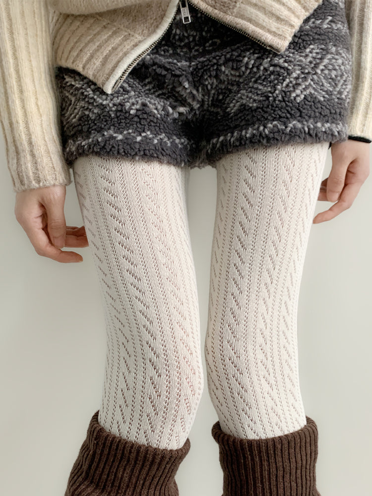 Cloudline Slim Knit Tights-ntbhshop