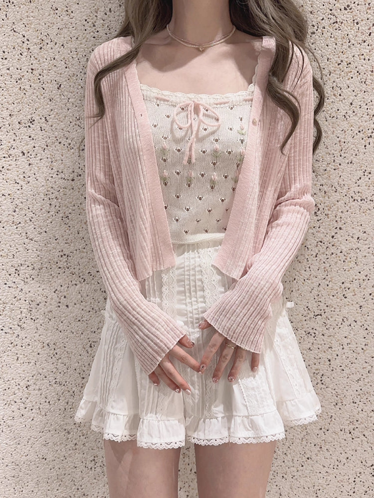 Tulip Whisper Lace Camisoles-ntbhshop