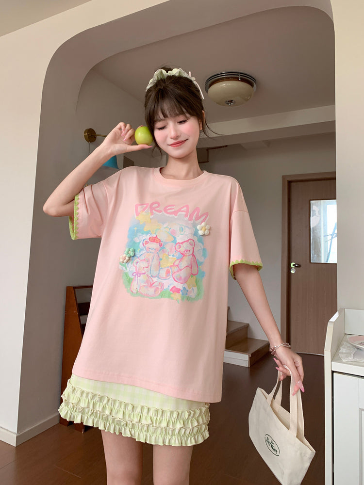 Gummy Bear Graphic Tees-Tops-ntbhshop