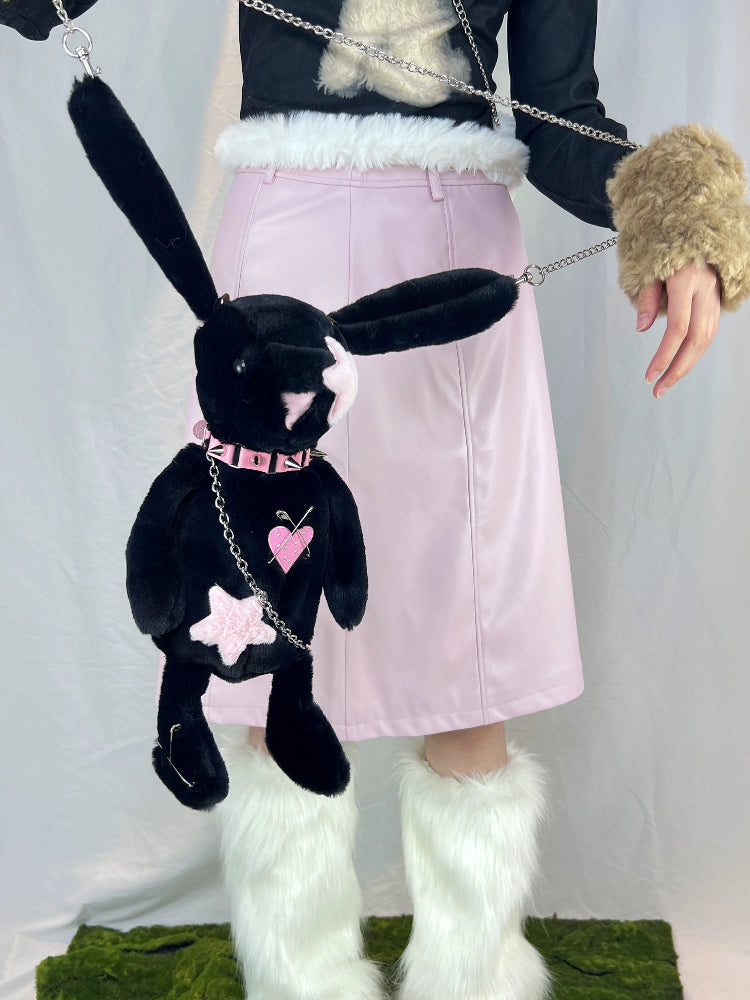 Bunny Knight Crossbody Plush Bags-ntbhshop