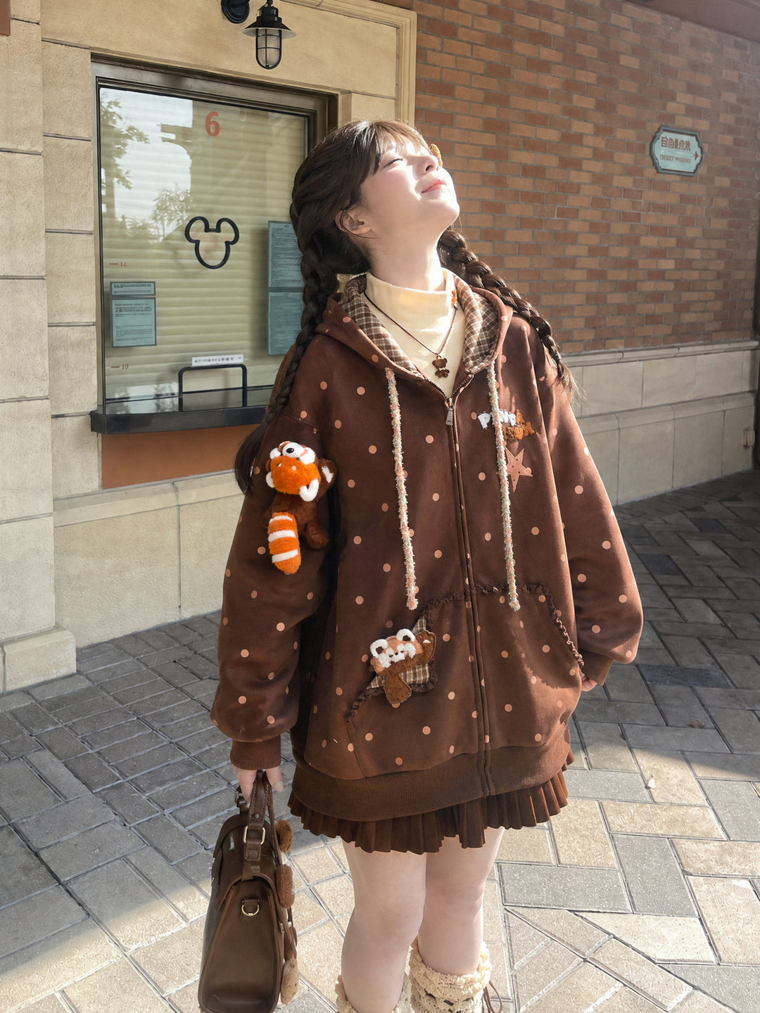 Panda Roux Dottie Jackets-Outerwear-ntbhshop