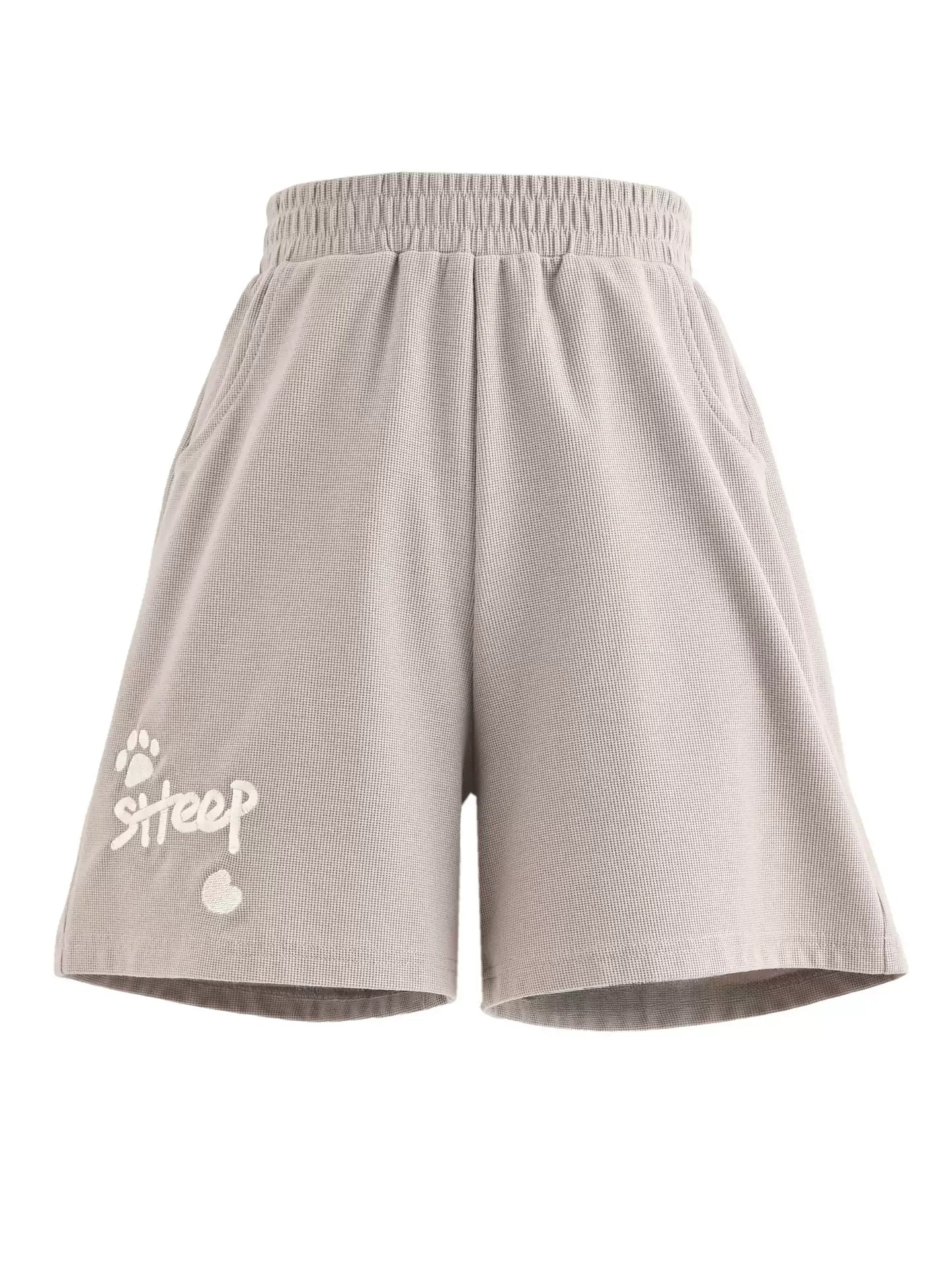 Little Sheep Wolf Hoodie & Shorts-Sets-ntbhshop