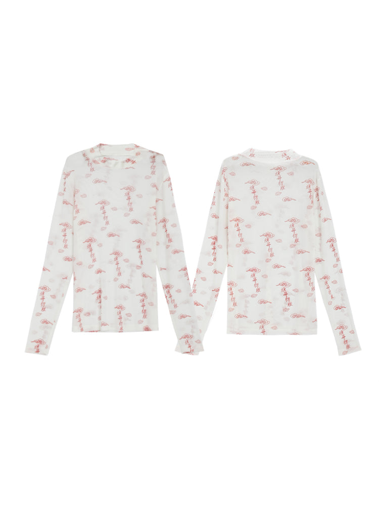 The Twin Mesh Tops & Tees-ntbhshop