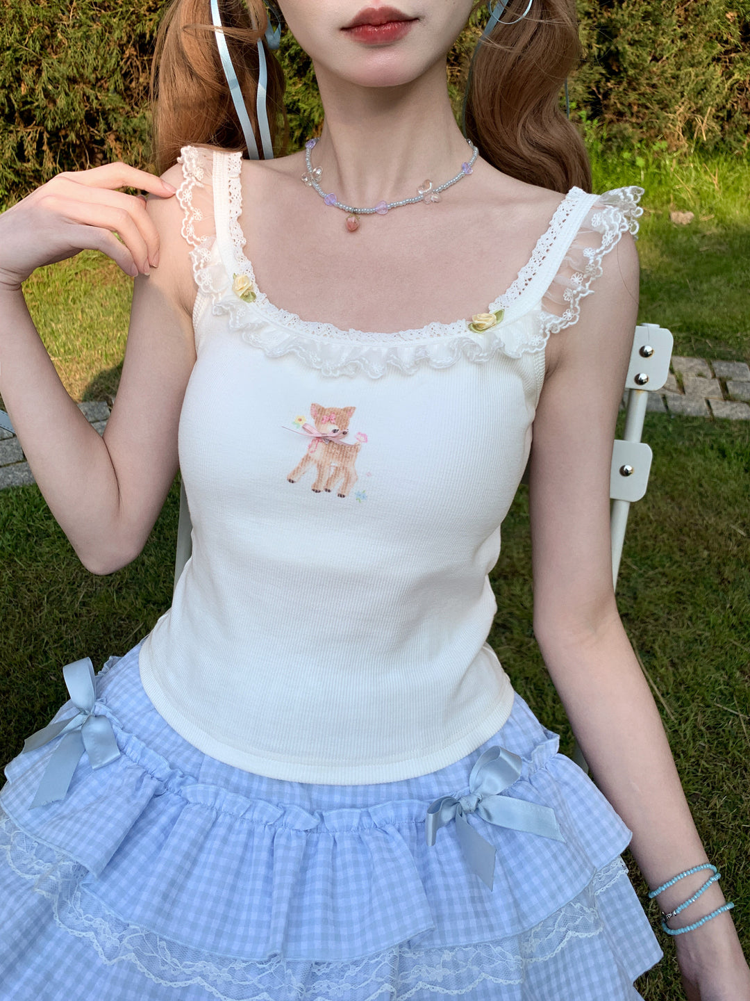 Dear Bambi Bra Camisole-Tops-ntbhshop