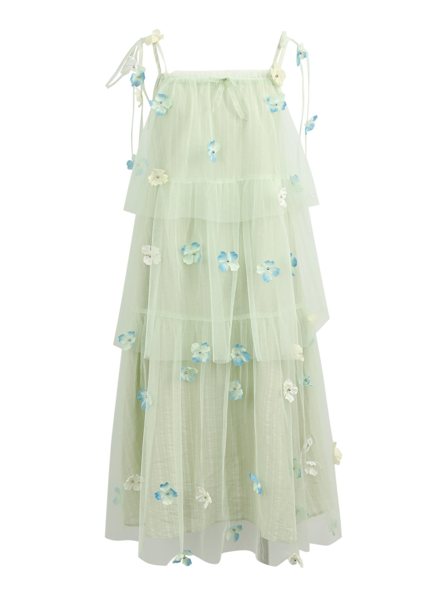 Dewdrop Bloom Tulle Dress-Dresses-ntbhshop