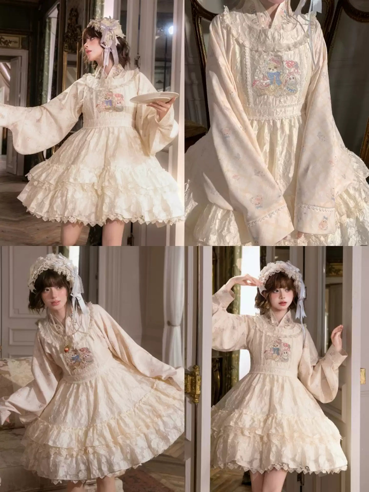 Berry Fairy Picnic Layered Dress-Dresses-ntbhshop