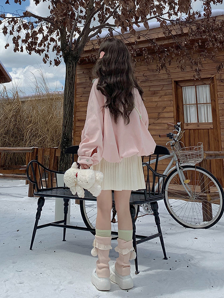 Sakura Matcha Bubble Sweatshirts-ntbhshop