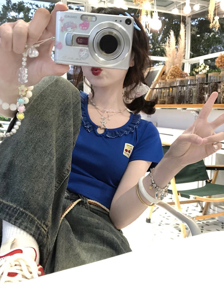 Heart Hollow Dopamine Crop Tops-ntbhshop