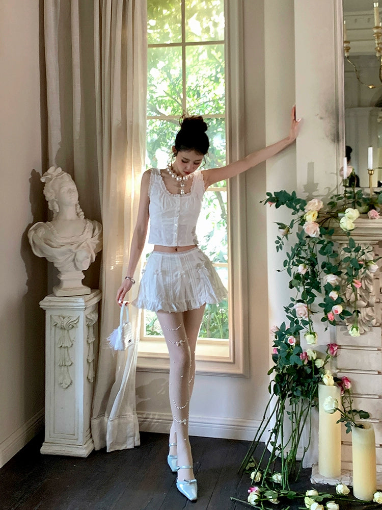 Angel Glow Celestial Pearl Tights-ntbhshop