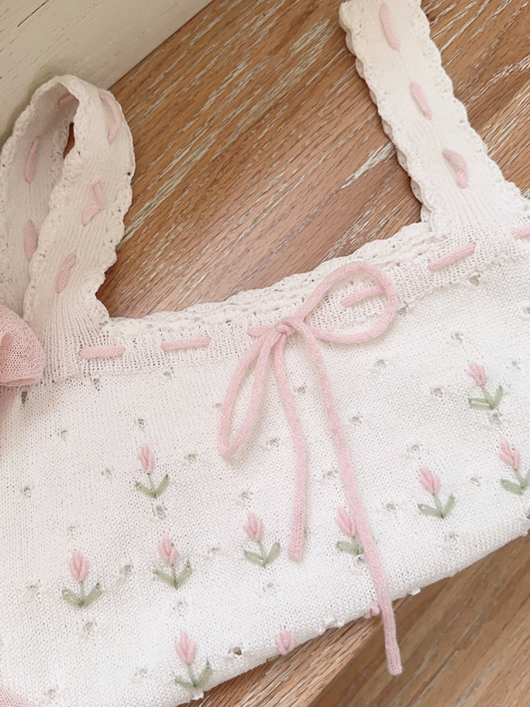 Tulip Whisper Lace Camisoles-ntbhshop