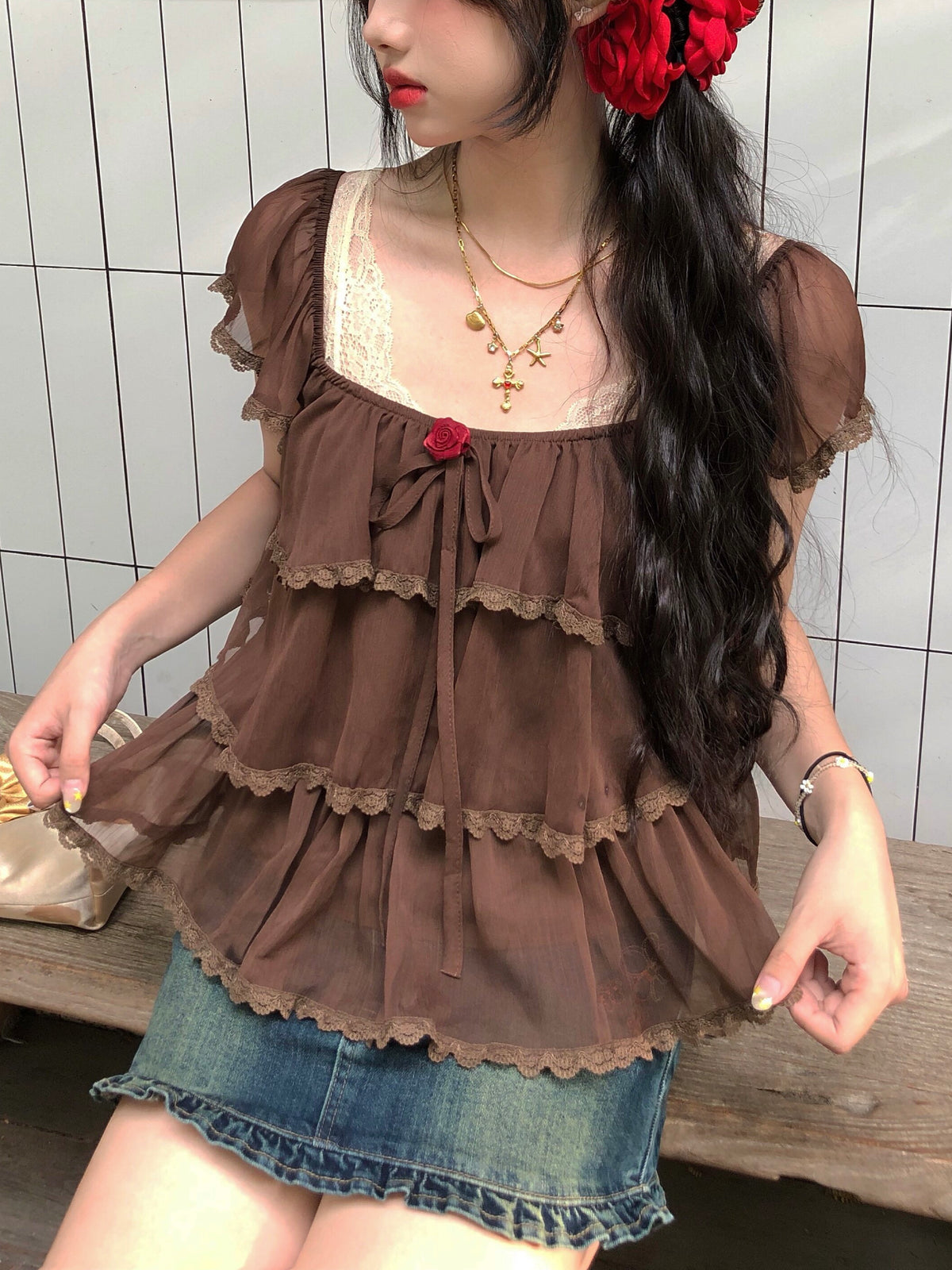 Autumn Spice Bras & Tops-Tops-ntbhshop