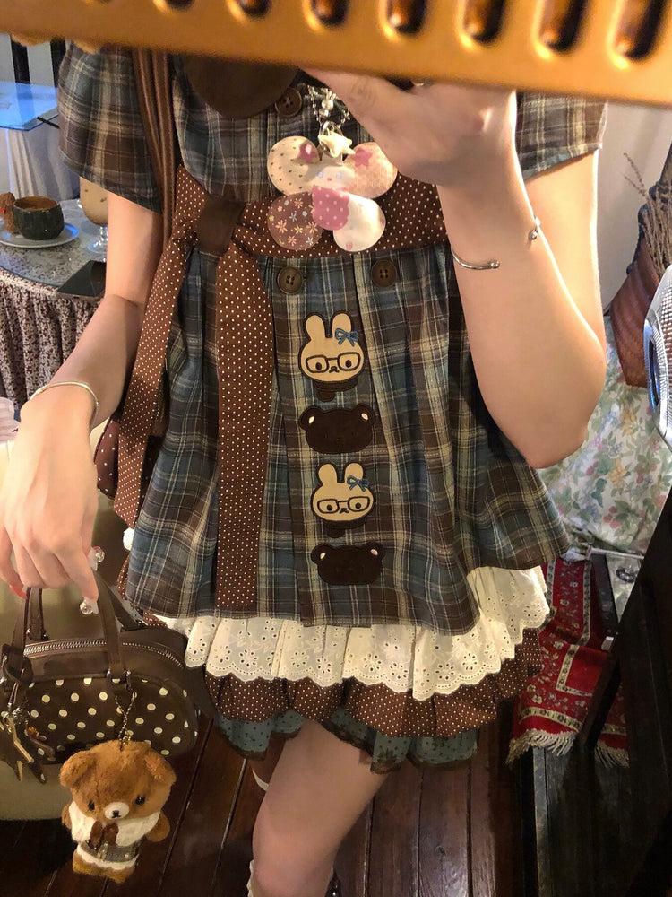 Cocoa Puff Cotton Skirt-Bottoms-ntbhshop