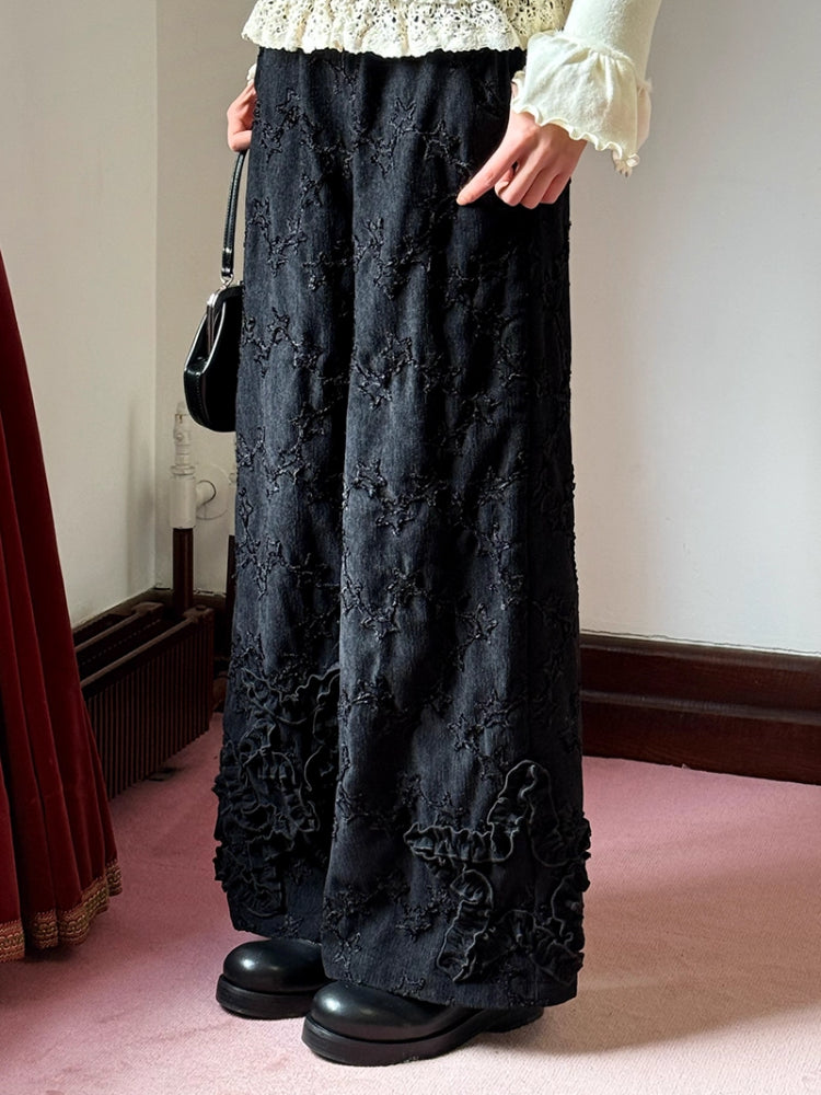 Falling Star Wide Leg Pants & Shorts-ntbhshop