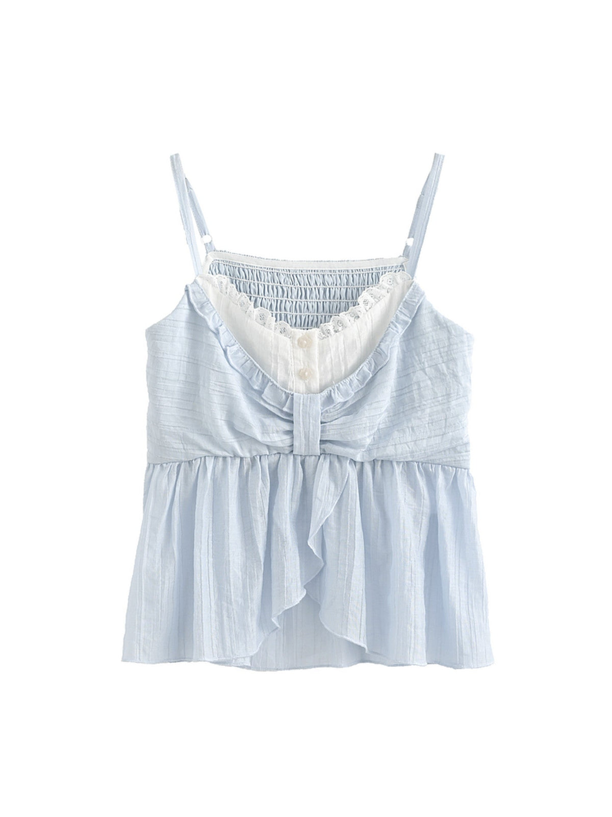 Skyveil Lace Camisole-Tops-ntbhshop