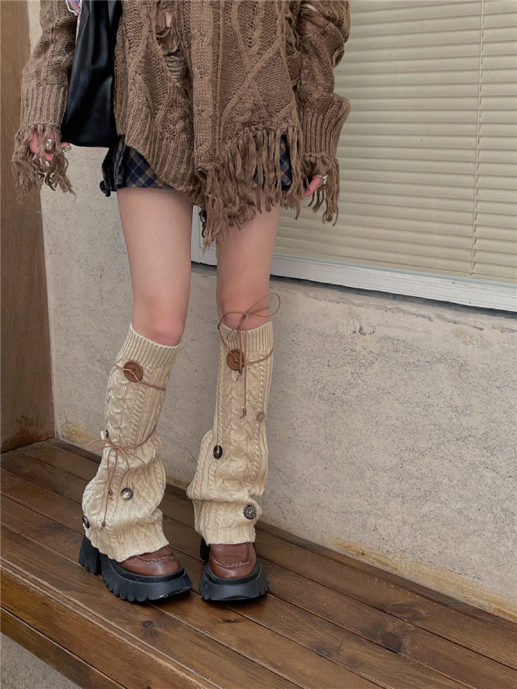 Button Trails Niche Leg Warmers-ntbhshop