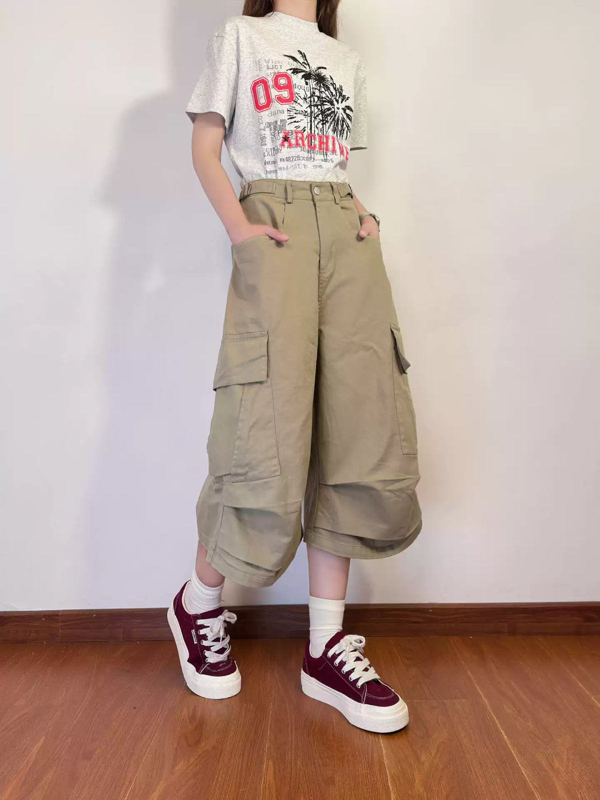 Corner Store Utility Culottes-Bottoms-ntbhshop