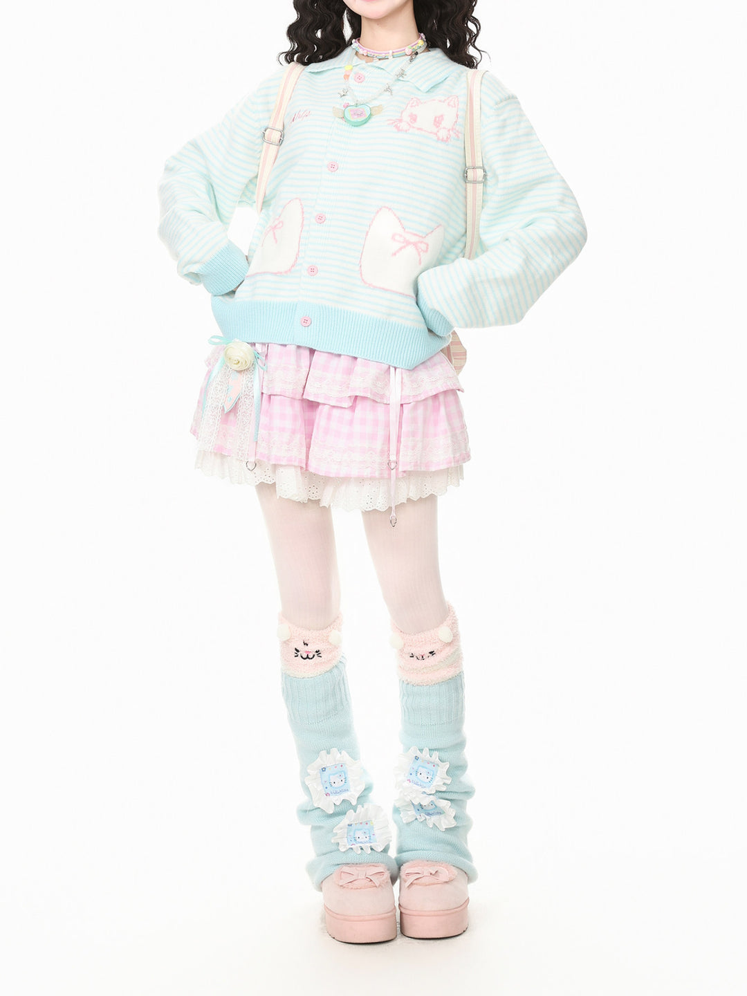 Kitty Pretty Knit Sweaters-Outerwear-ntbhshop