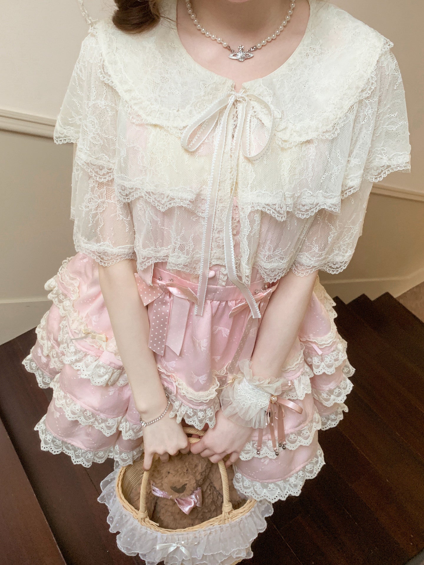 Bunny Belle Veil Cape-Outerwear-ntbhshop
