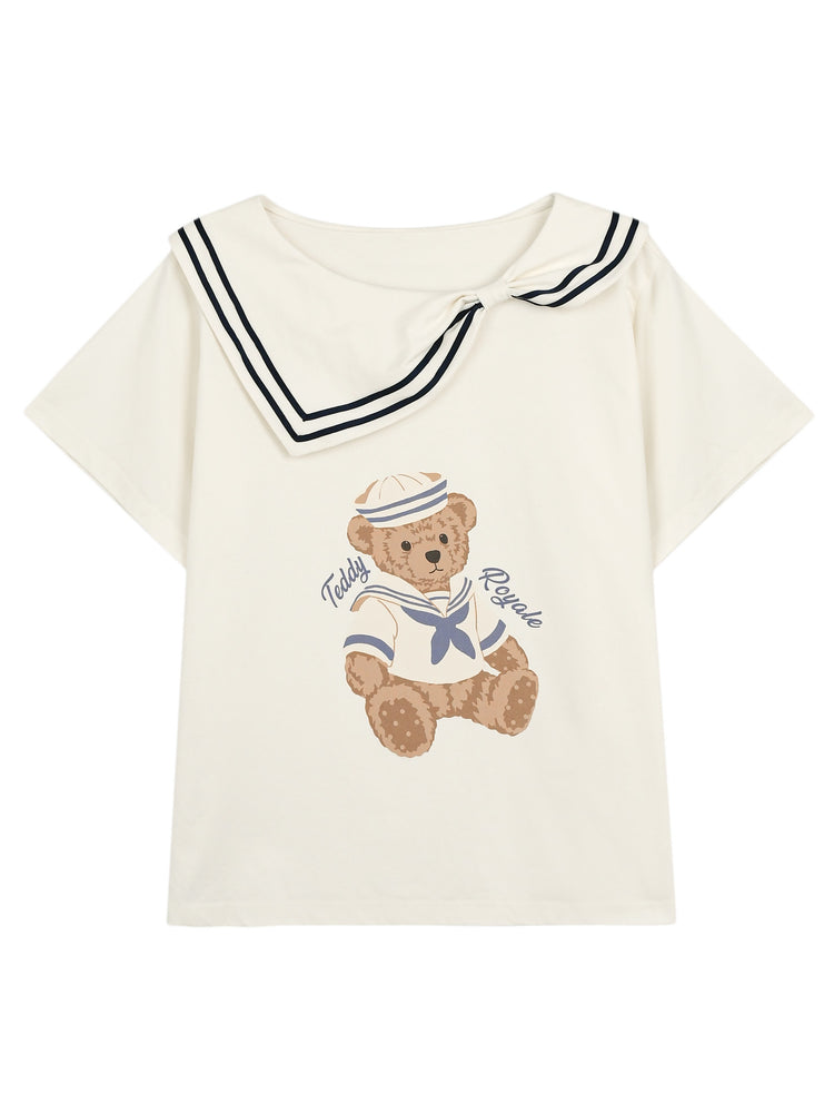 Teddy Royale Sailor Tee-Tops-ntbhshop