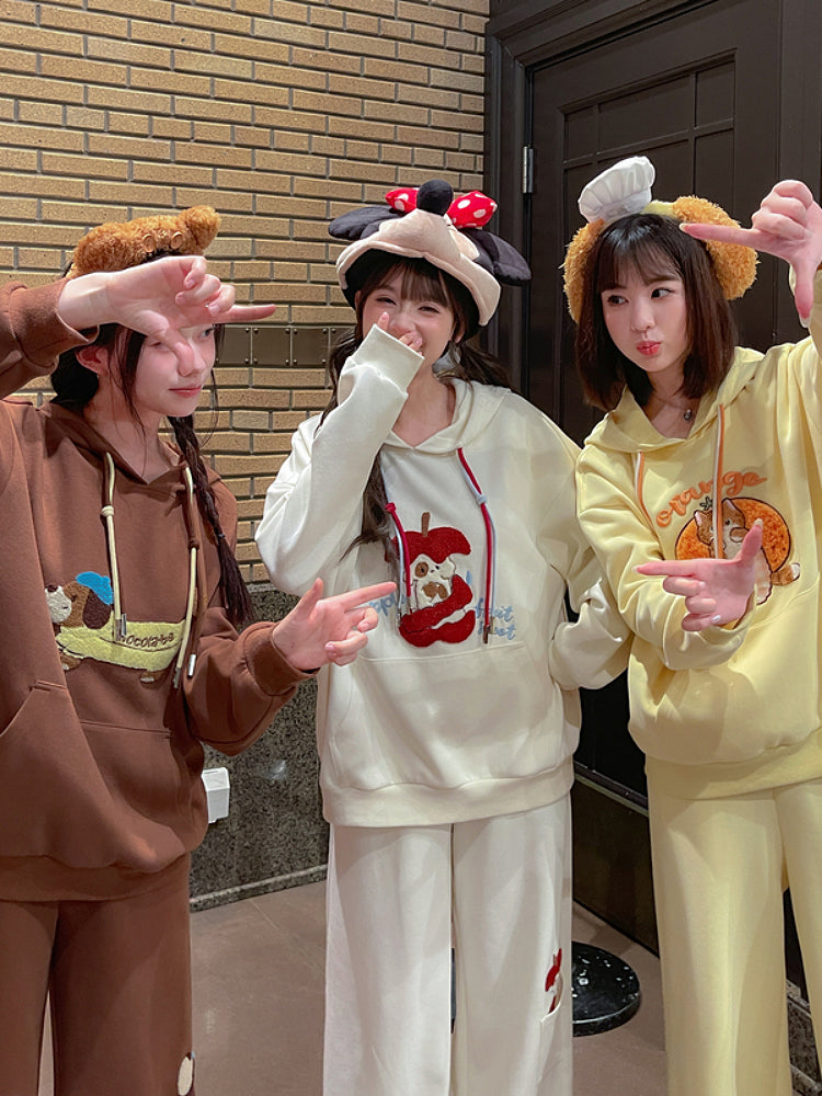 Whimsycore Cartoon Hoodie & Sweatpants-ntbhshop