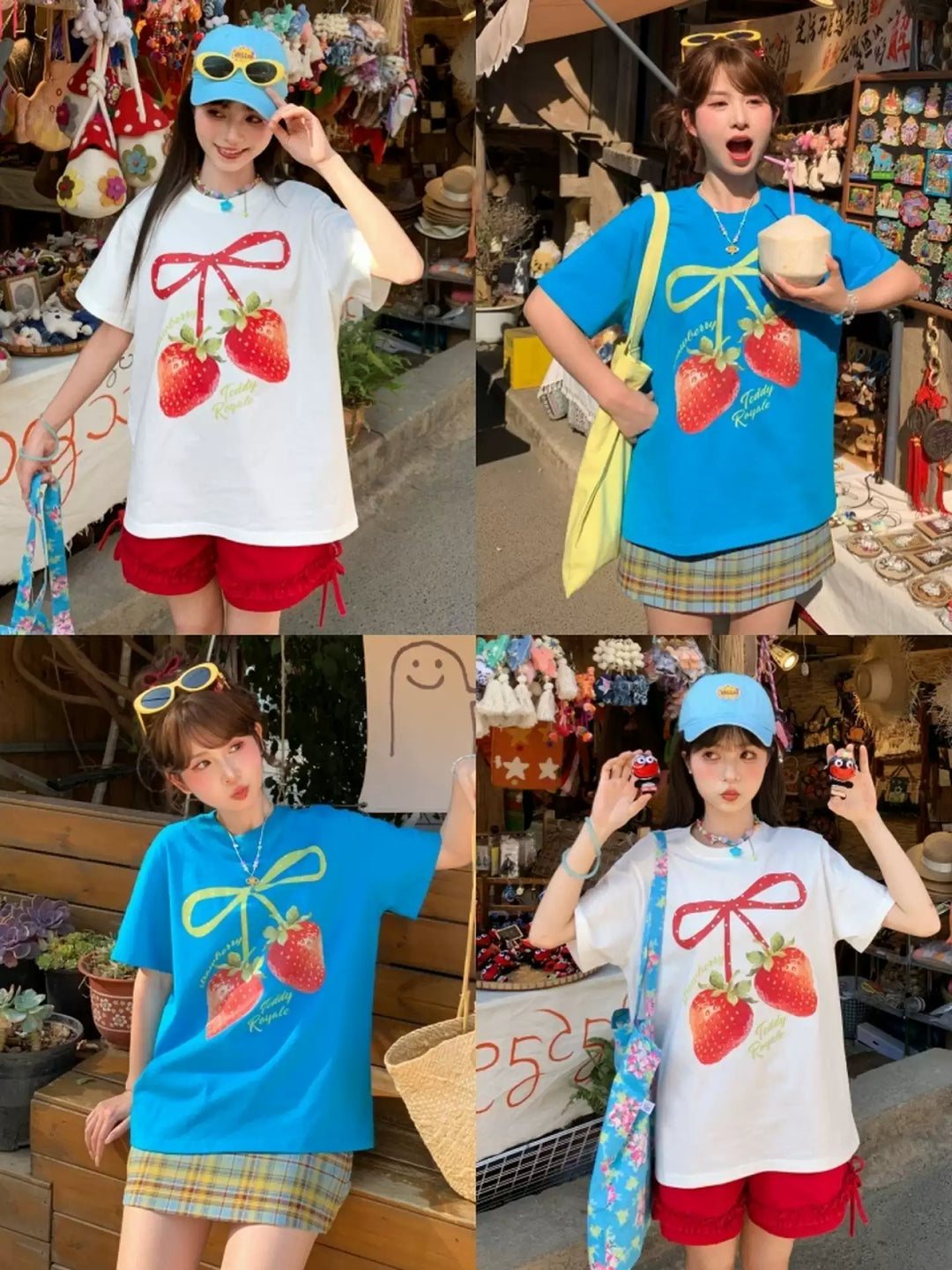 Berry Sugar Cotton Tees-Tops-ntbhshop