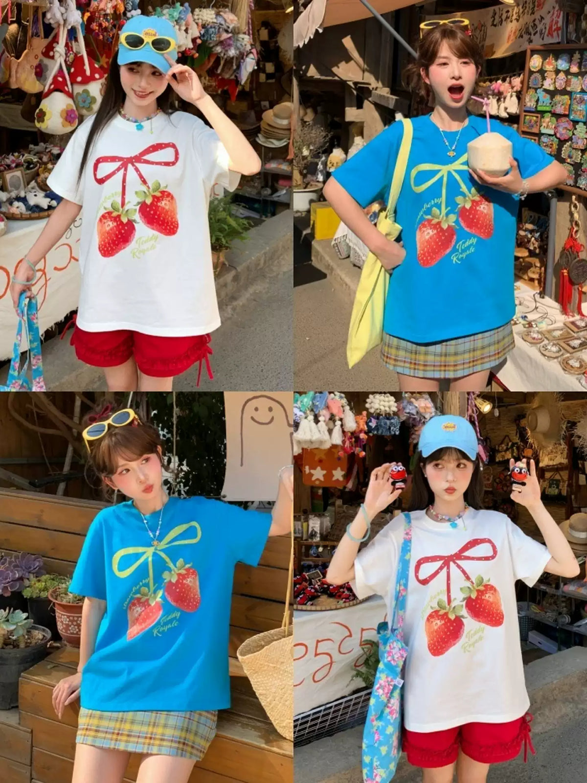 Berry Sugar Cotton Tees-Tops-ntbhshop