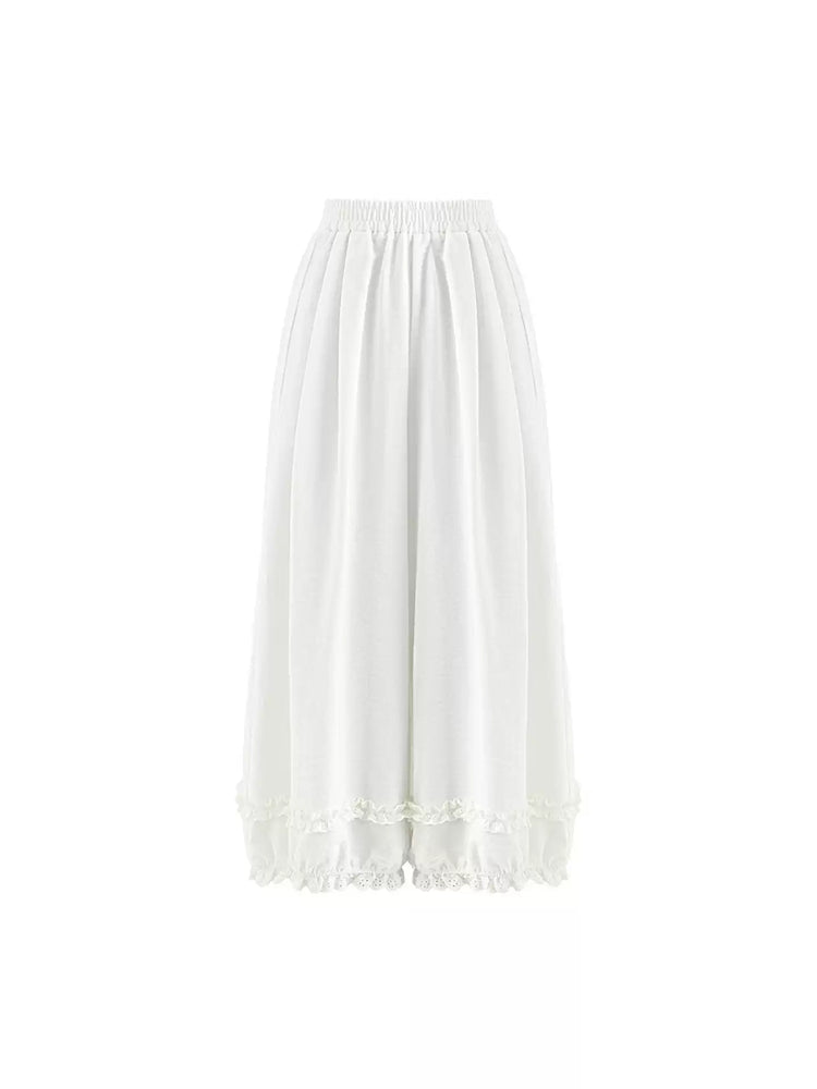 Cloud Lace Bloomers Pants-Bottoms-ntbhshop