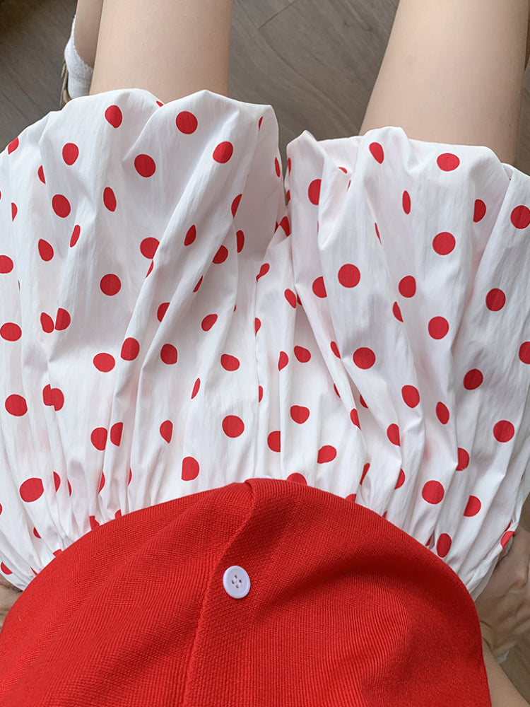 Polka Puff Circus Bubble Shorts-ntbhshop