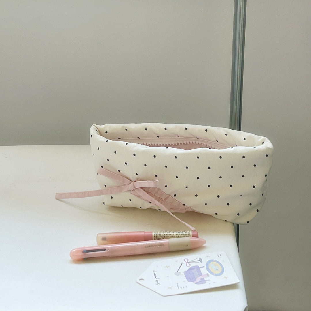 Gentle Ribbon Pencil Cases-Accessories-ntbhshop