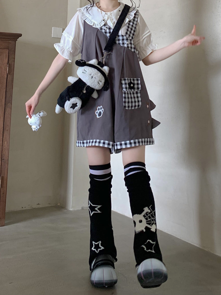 Whimsy Adventure Overall Shorts-Sets-ntbhshop