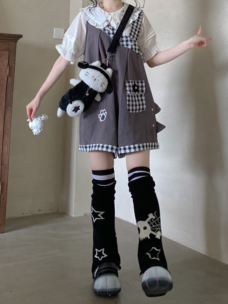 Whimsy Adventure Overall Shorts-Sets-ntbhshop