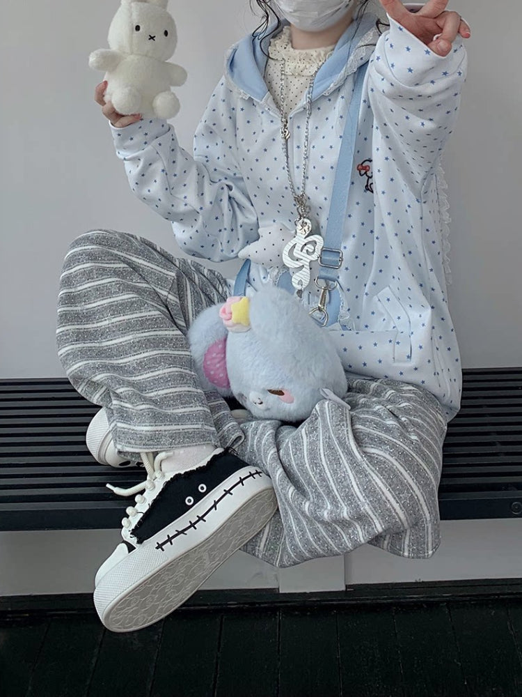 Wishing Bunny Hooded Jackets-Outerwear-ntbhshop