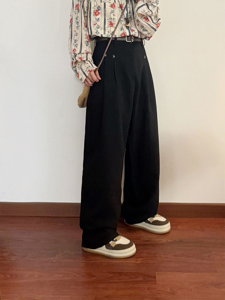 Coffee Break Wide Leg Pants-ntbhshop