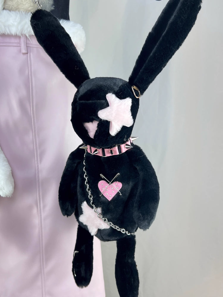 Bunny Knight Crossbody Plush Bags-ntbhshop