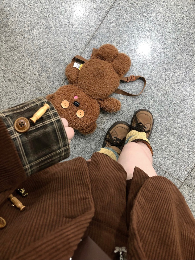 Autumn Confession Bear Buckle Blazers-ntbhshop