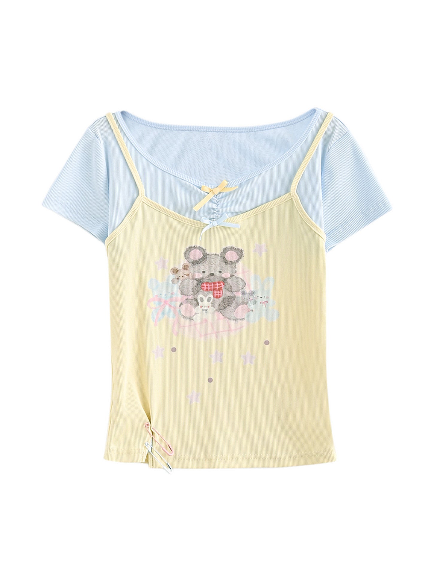 Honey Bear Layer Tee-Tops-ntbhshop