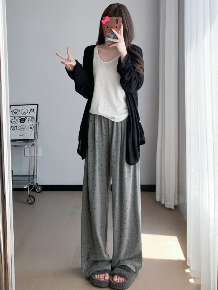 Milky Dot Cloud Lounge Pants-ntbhshop