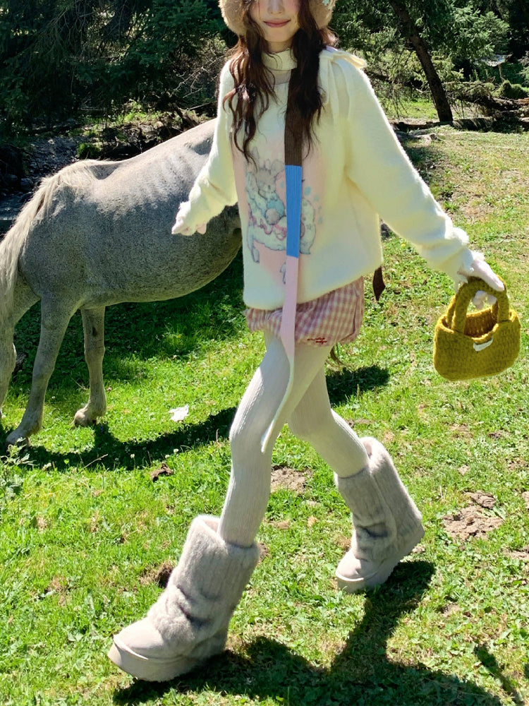 Whimsy Pony Knit Sweater-ntbhshop