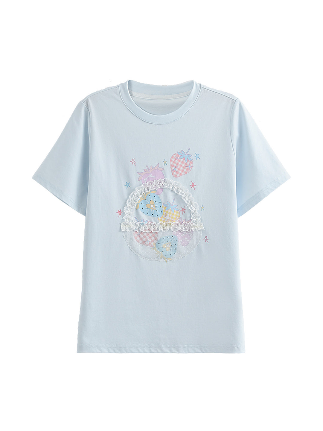 Ocean Candy Lace Tee-Tops-ntbhshop