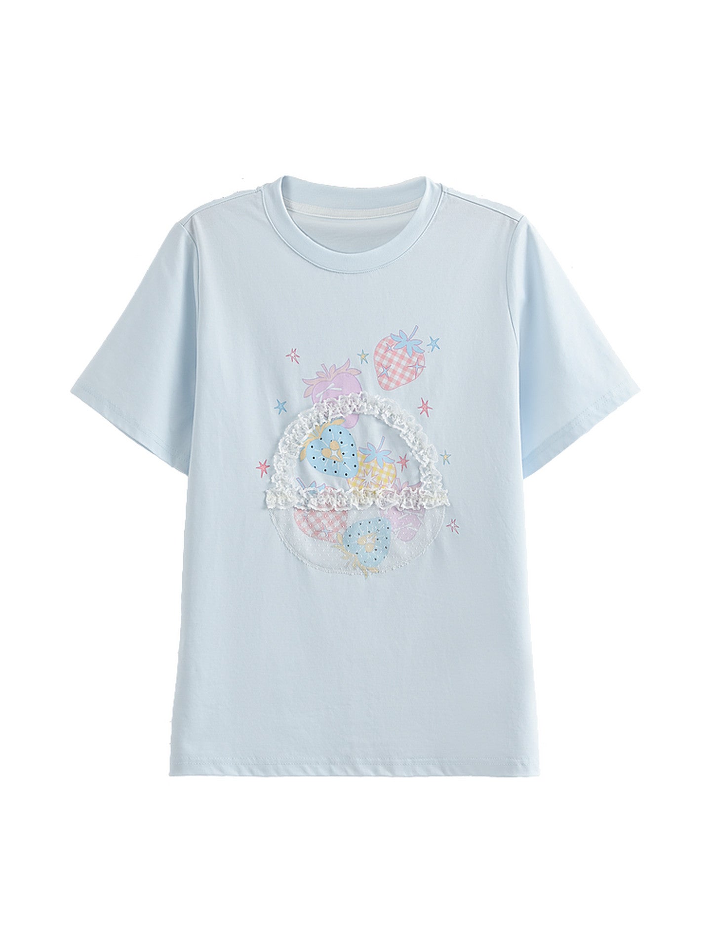 Ocean Candy Lace Tee-Tops-ntbhshop