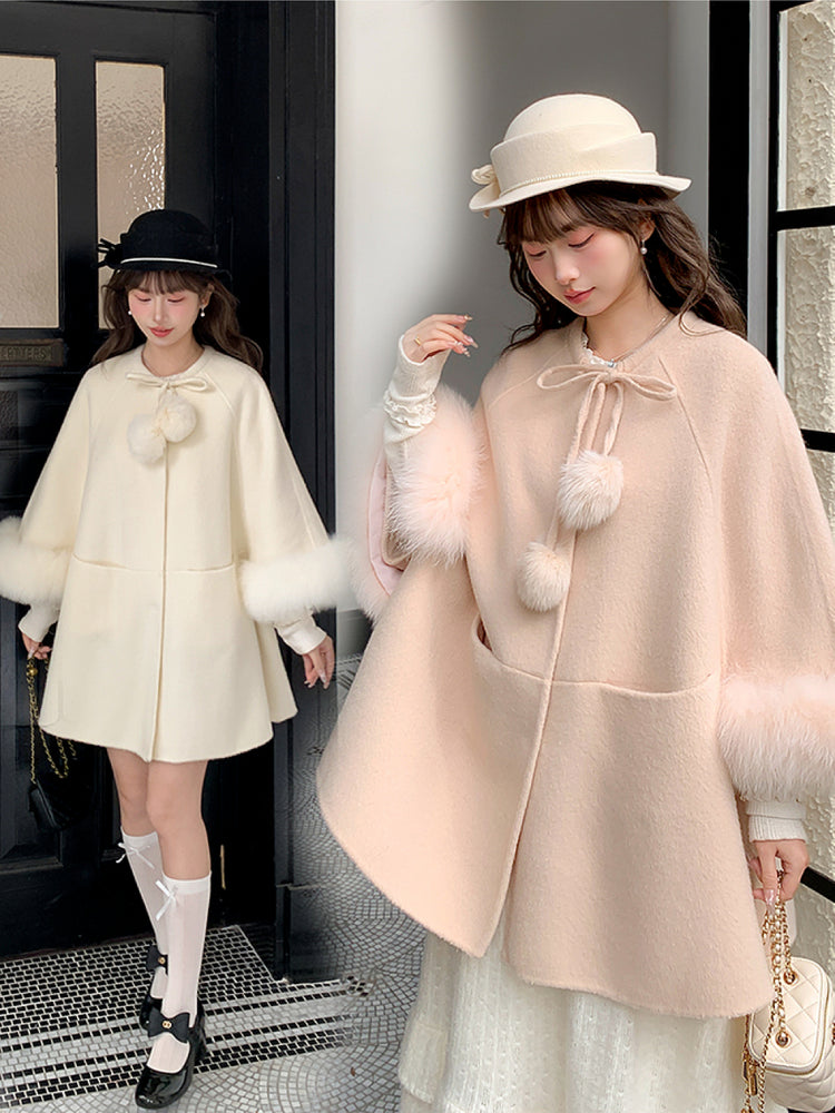 Moonlit Garden Princess Wool Coats-ntbhshop