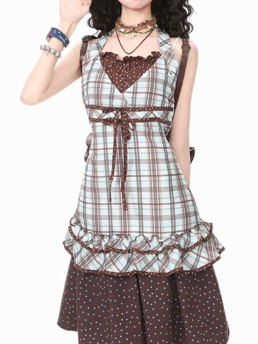Choco Mint Cardigan, Blouse & Skirt-Sets-ntbhshop