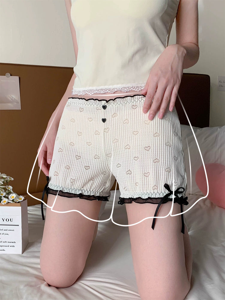 Sweet Heart Lace Trim Pettipants-ntbhshop
