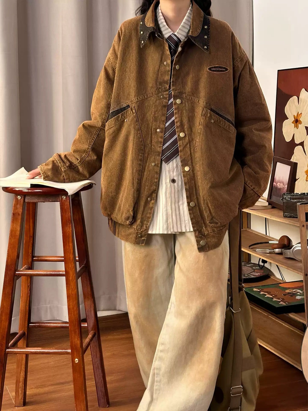Cinder Oak Splice Field Jacket-Outerwear-ntbhshop