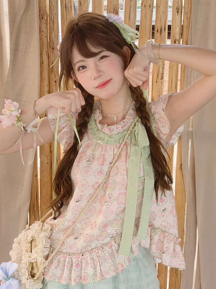 Guava Daydreams Fairy Top & Skirt-Sets-ntbhshop