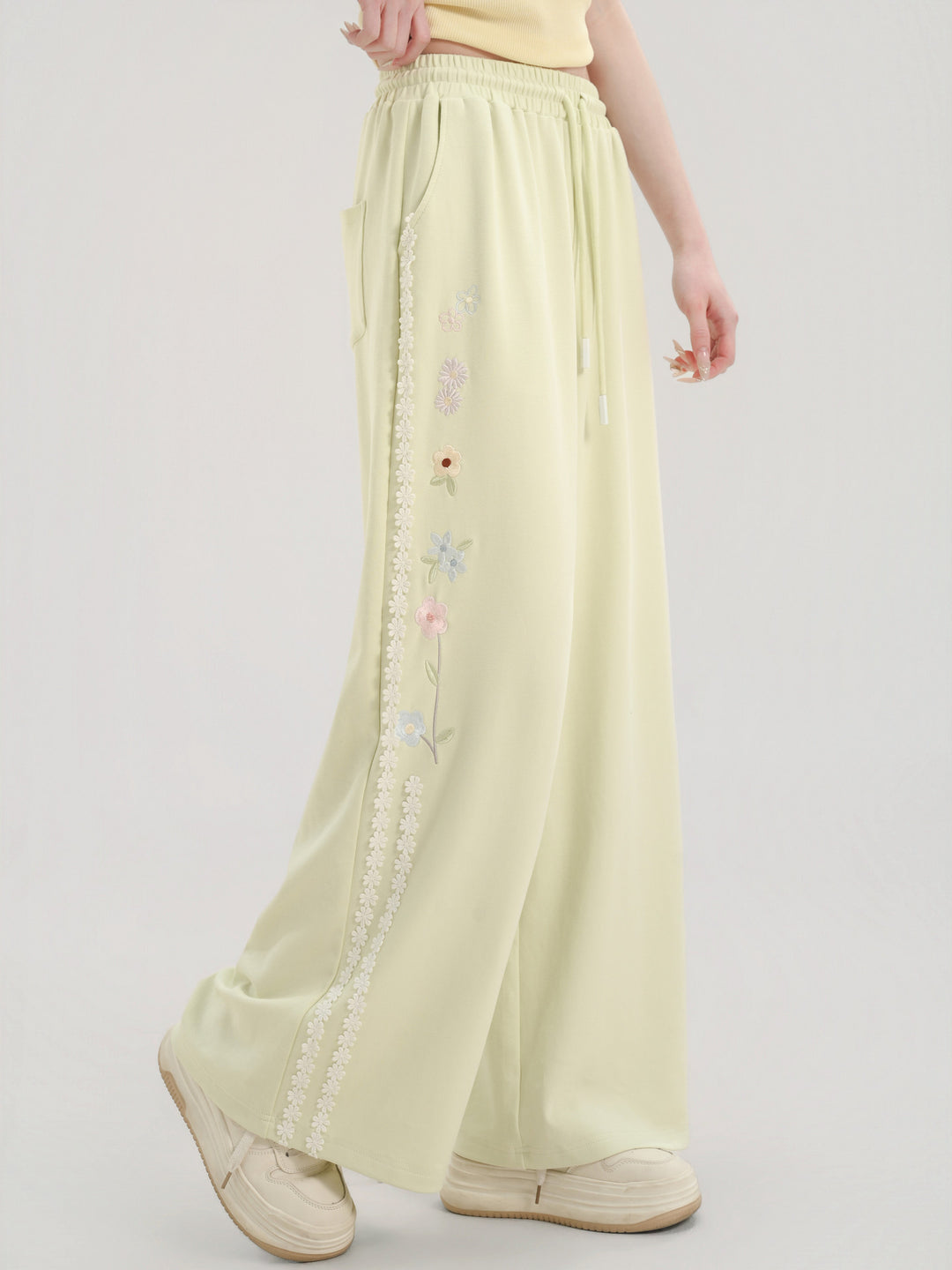 Blossom Trail Lounge Pants-Bottoms-ntbhshop