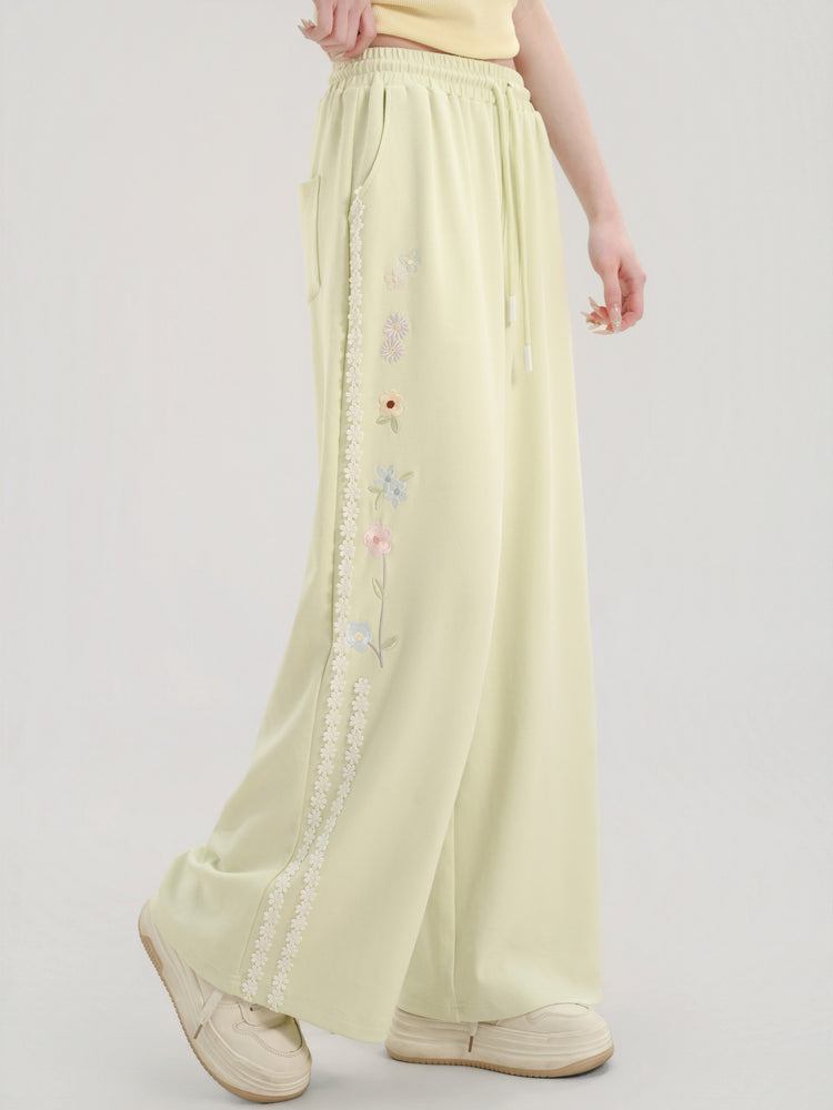 Blossom Trail Lounge Pants-Bottoms-ntbhshop
