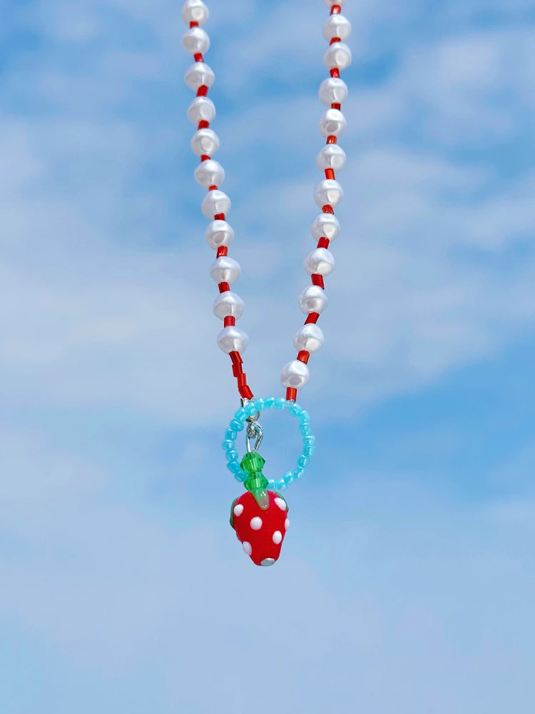 Fruit Pop Star Beaded Necklaces-ntbhshop